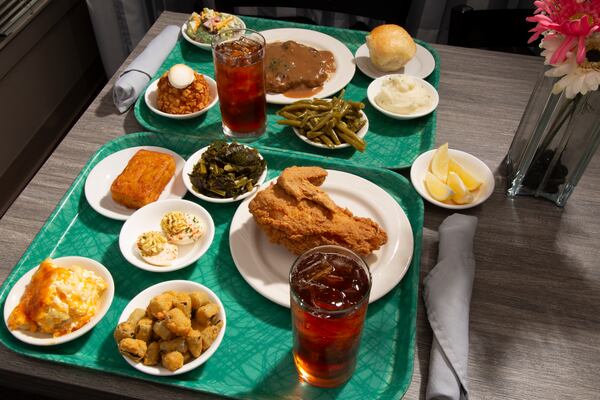 You can get a generous helping of Southern nostalgia at Magnolia Room in Tucker. Martha Williams for The Atlanta Journal-Constitution
