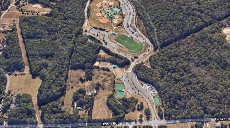 The Gwinnett County Board of Commissioners recently approved a $7.045 million contract to build a police precinct and alternate 911 center at Bay Creek Park in Loganville. Google Maps