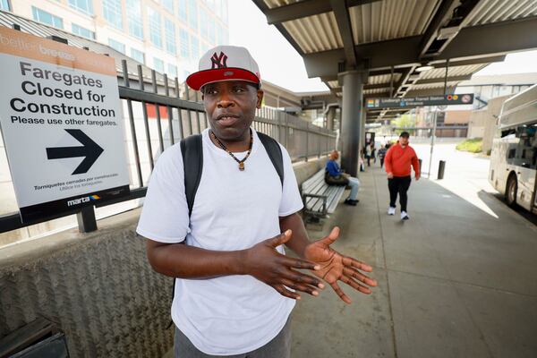 Bartaco Chef Carl Neal says he deals with bus disruptions regularly. “My biggest concern regarding my commute is the upcoming FIFA World Cup,” Neal said. (Miguel Martinez/AJC)