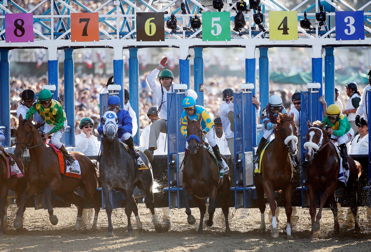American Pharoah wins Triple Crown