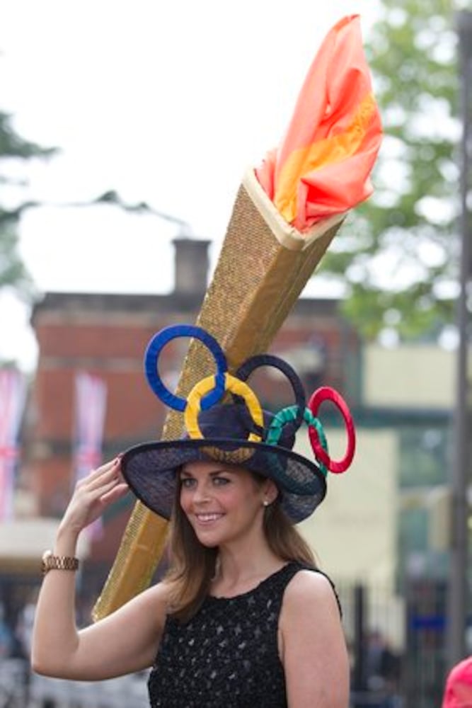 Crazy hats at the Royal Ascot