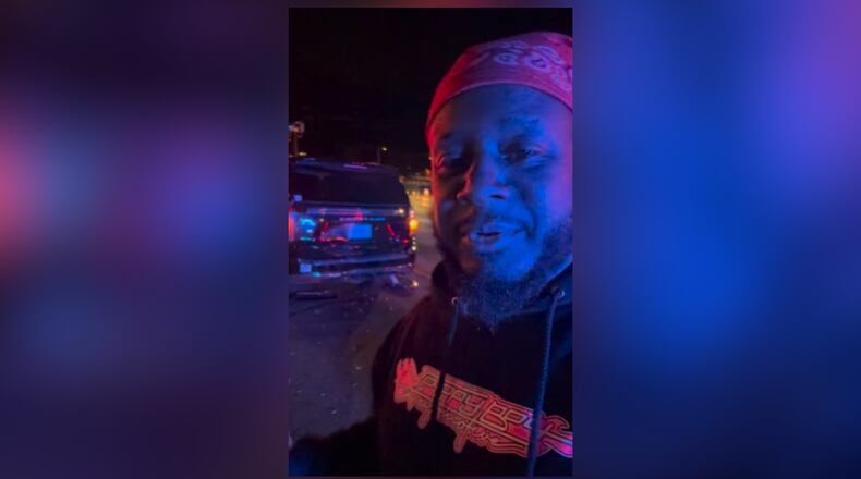 Atlanta rapper T-Pain was involved in a wreck with an alleged hit-and-run driver shortly after midnight Monday.