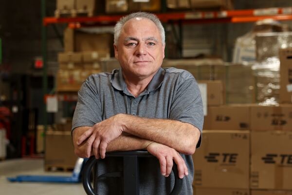 “Even though the plane’s made here in the U.S., the content is not. So all that content is being taxed,” said World Micro President and CEO Dan Ellsworth, an aerospace supplie. (Jason Getz / AJC)