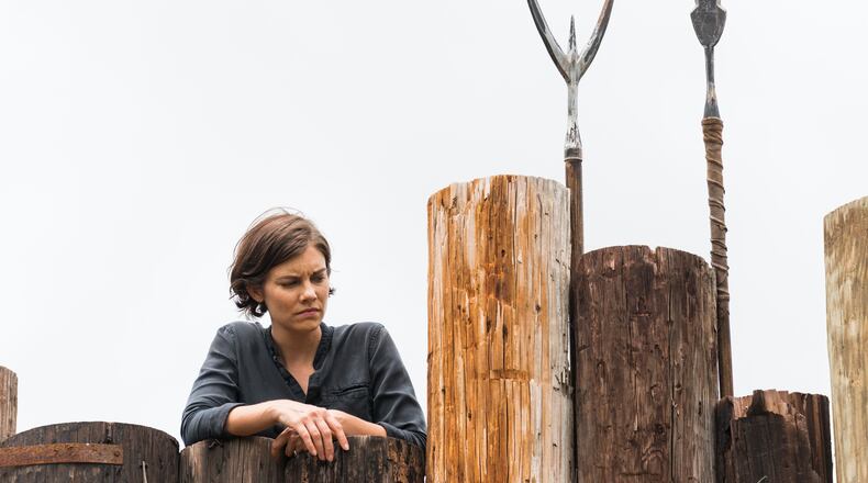 Lauren Cohan as Maggie Greene - The Walking Dead _ Season 8, Episode 6 - Photo Credit: Gene Page/AMC