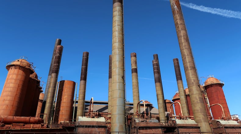 Sloss Furnace operated from 1882 to 1971, helping establish the Birmingham economy. (Kerri Westenberg/Minneapolis Star Tribune/TNS)