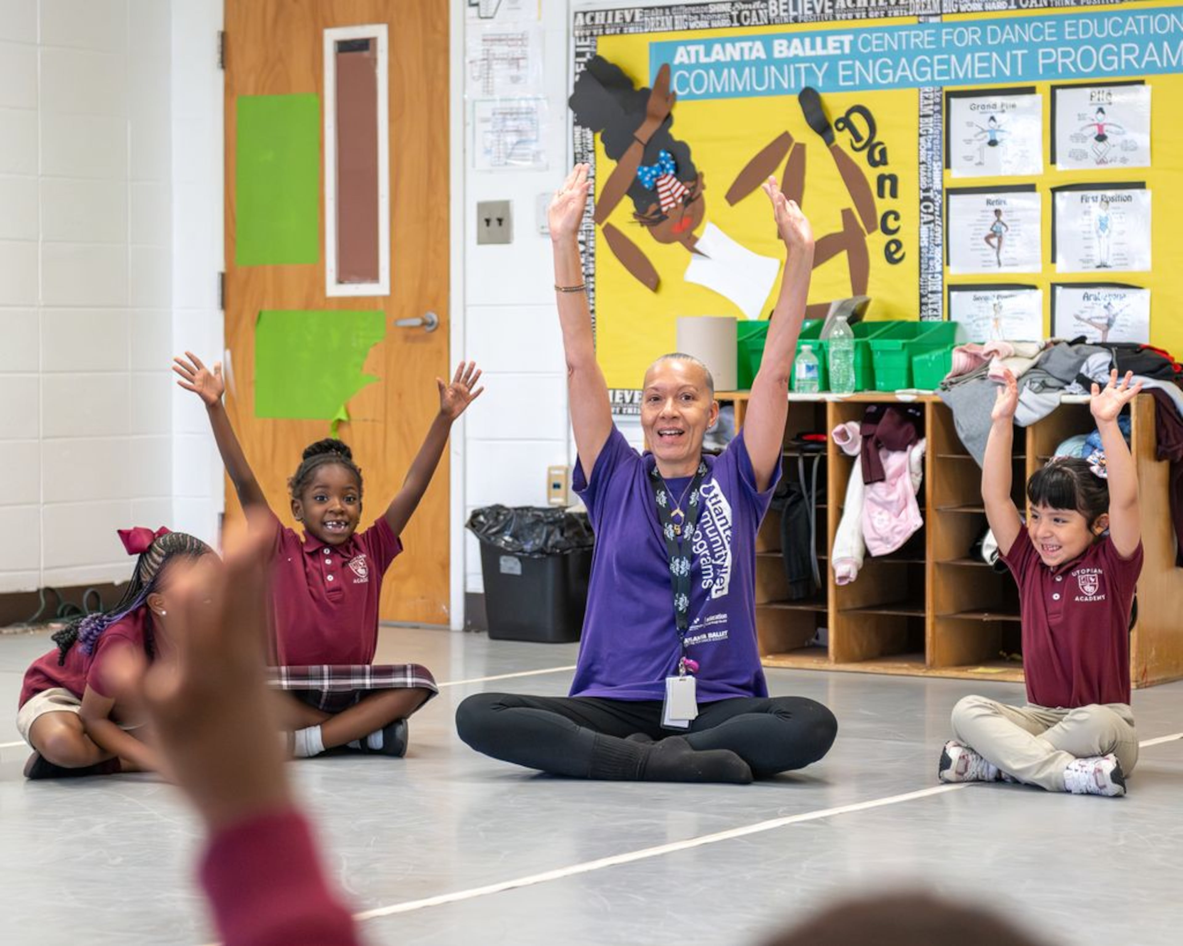 Diane Caroll, a former professional dancer, has overseen the community initiative since 2014. She is always seeking to expand the program and said there is considerable room for growth. (Courtesy of Amber Times)