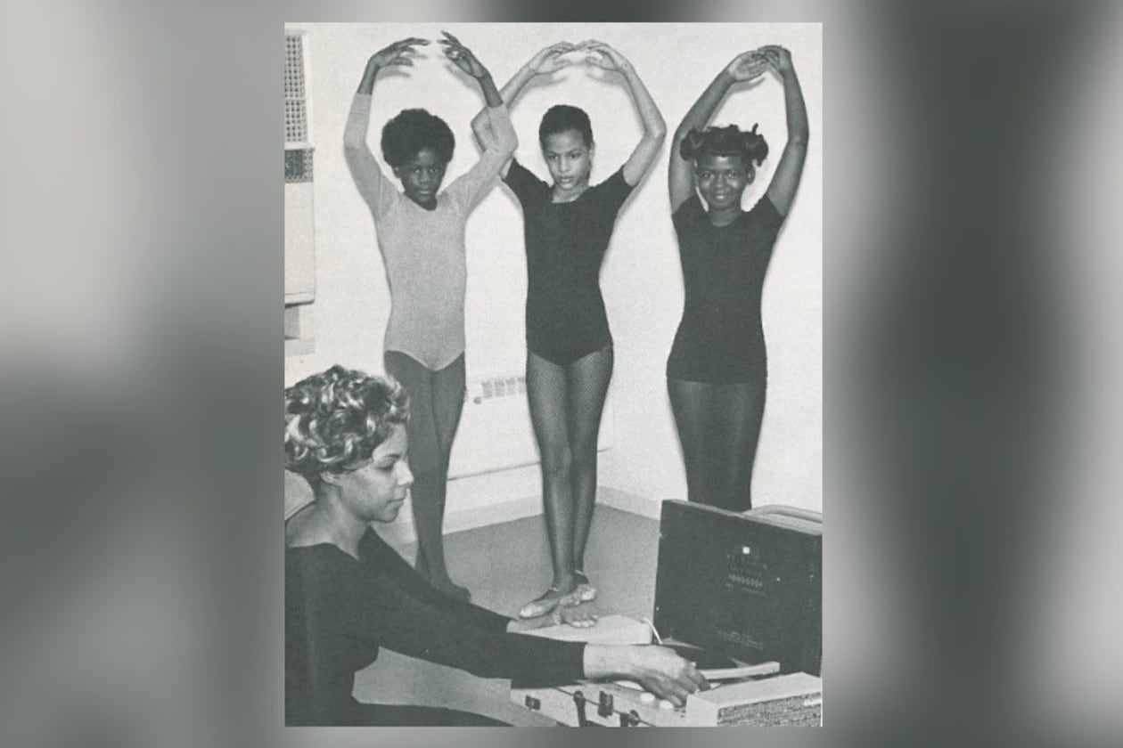 In the 1970s, the YWCA offered dance classes for young girls, including this class in Harrisburg, Pa. (Courtesy of the YWCA)