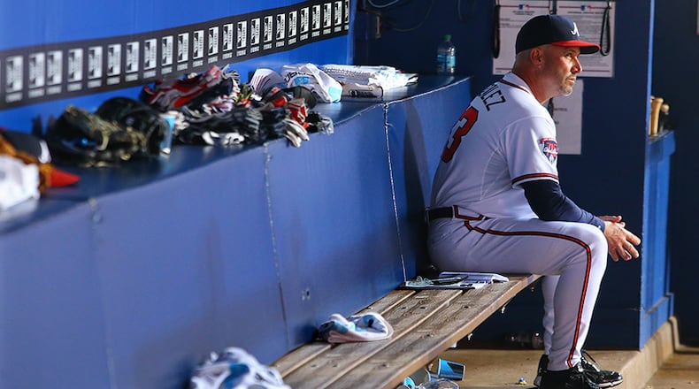 In four years as the Atlanta Braves manager Fredi Gonzalez has put together a 358-290 record. This was the first season the Braves failed to win more than 80 games under Gonzalez.