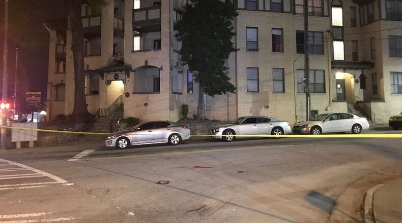 Atlanta police were investigating the shooting at the intersection of Ponce de Leon Avenue and Parkway Drive.