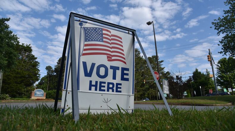 Registered Cobb County voters can begin casting their ballots Monday to decide on the Education Special Local Option Sales Tax and who will serve Marietta Ward Six on the Marietta School Board. AJC file photo