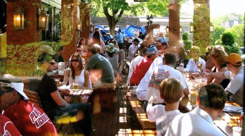 Hand in Hand in Virginia-Highland.