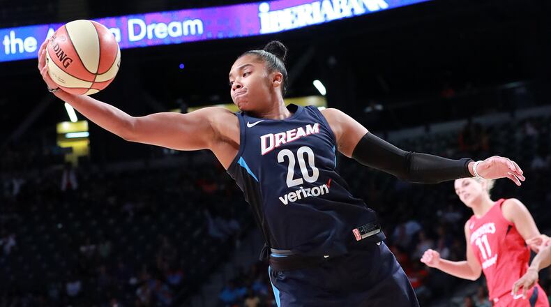 Atlanta Dream guard Alex Bentley.