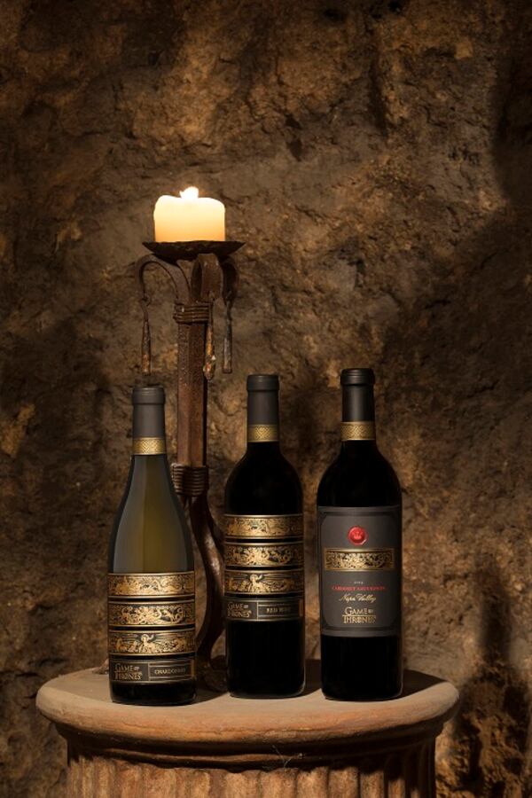 Game of Thrones wines. (MJ Wickham)
