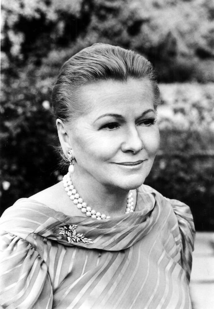 Actress Joan Fontaine through the years