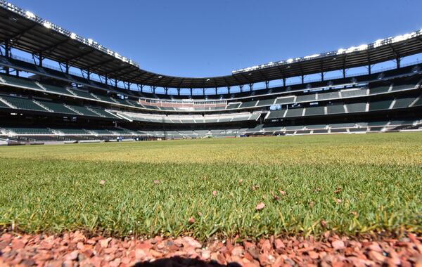Journalists got a tour of the almost-finished SunTrust Park on Wednesday.