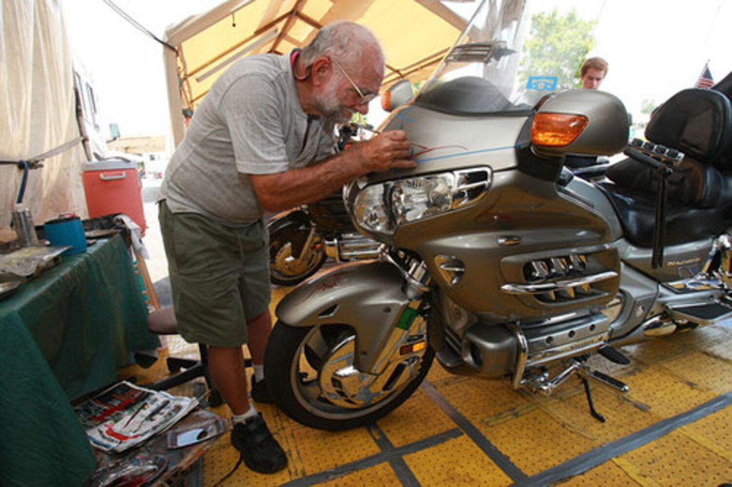 Bikers flock to Atlanta Motor Speedway
