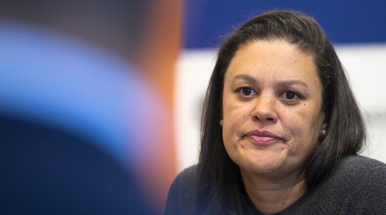 Atlanta Public Schools superintendent Meria Carstarphen donated $1,500 to the school district’s $25,000 fundraising drive to assist families affected by the partial federal government shutdown. (CASEY SYKES, CASEY.SYKES@AJC.COM)