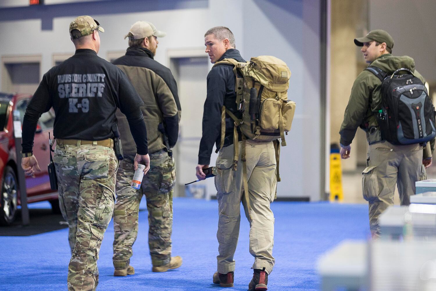 PHOTOS: Security out in force for safe Super Bowl