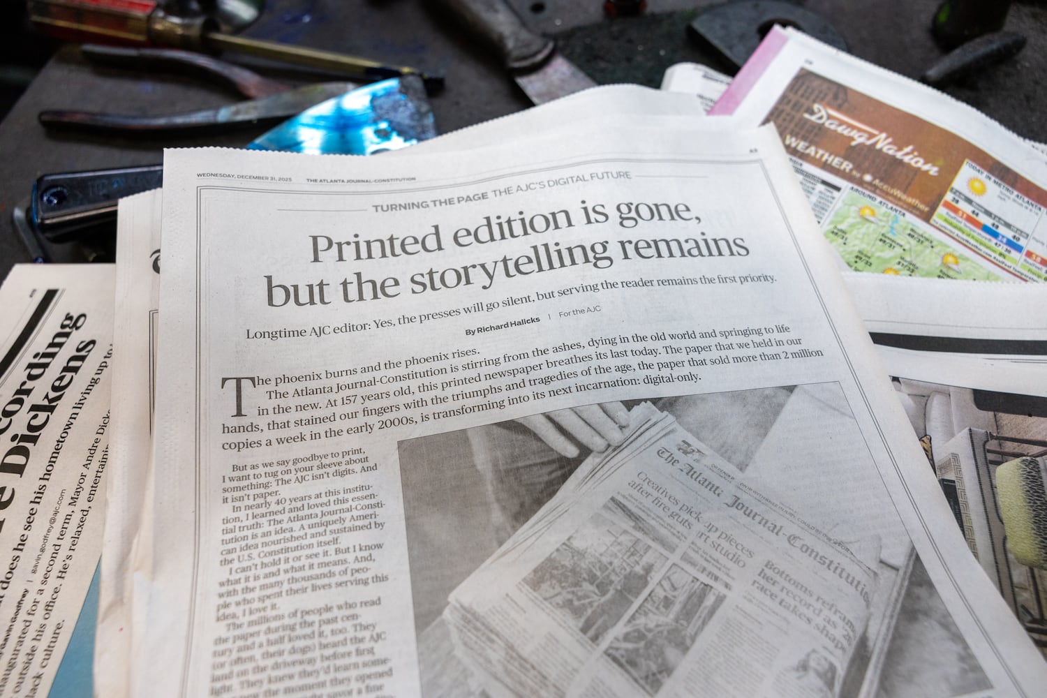 Photos of AJC’s final run