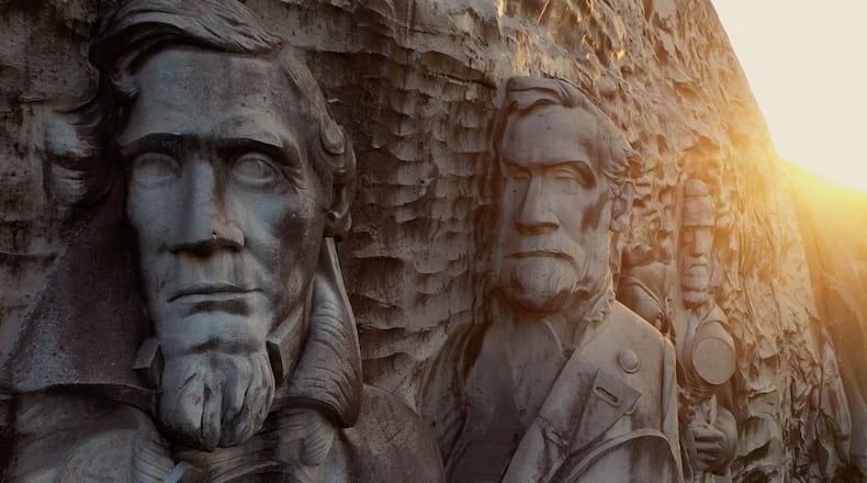 A still from "Monument: The Untold Story of Stone Mountain," a new documentary from The Atlanta History Center.