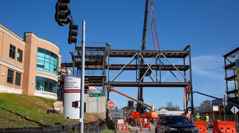 WellStar Kennestone Hospital expects to open its new emergency department in mid 2020.