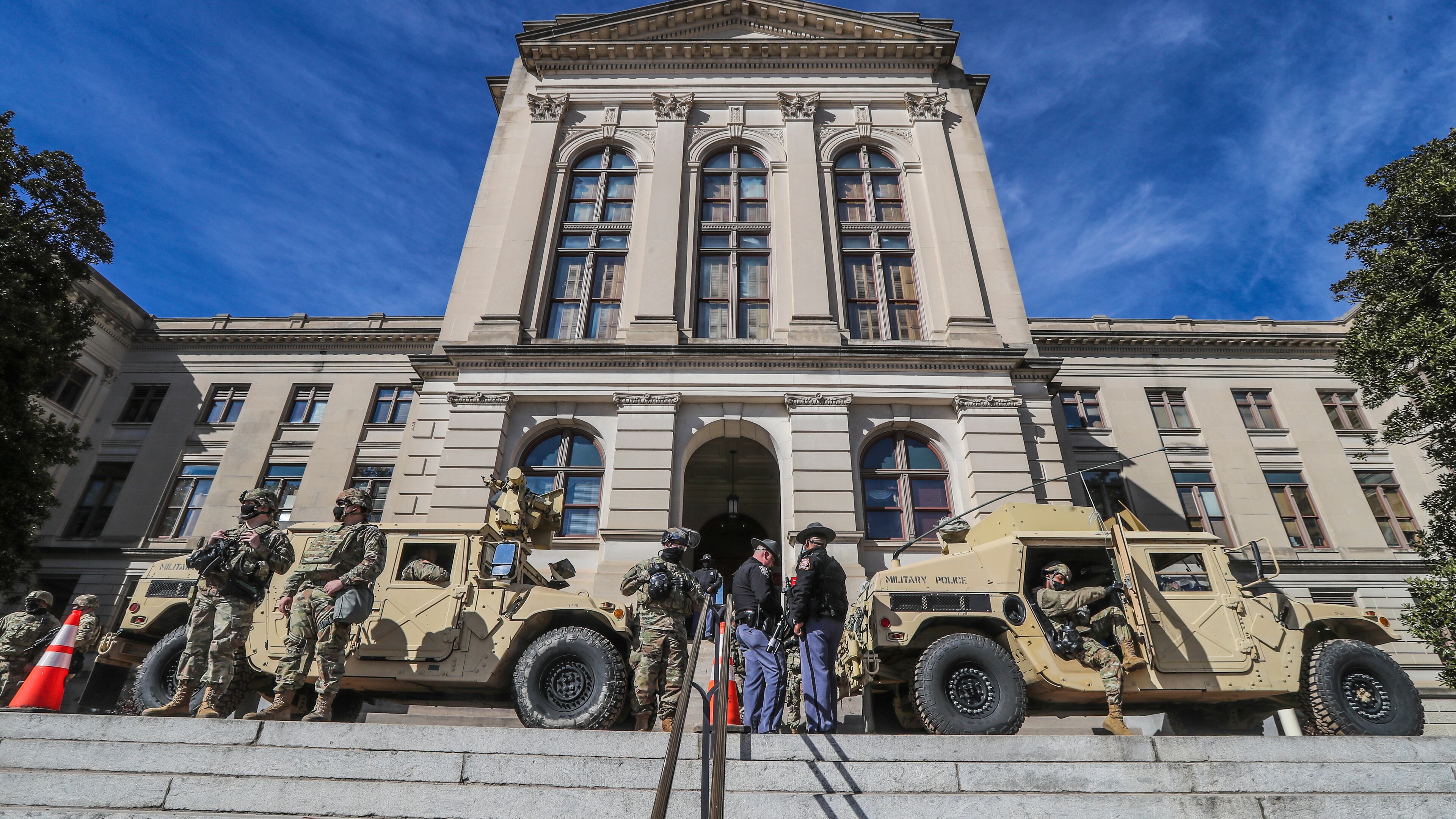 The Georgia National Guard confirmed Monday it will dispatch 75 of its soldiers and airmen to several locations across the state this fall in support of the Trump administration’s nationwide crackdown on illegal immigration. (John Spink/AJC)