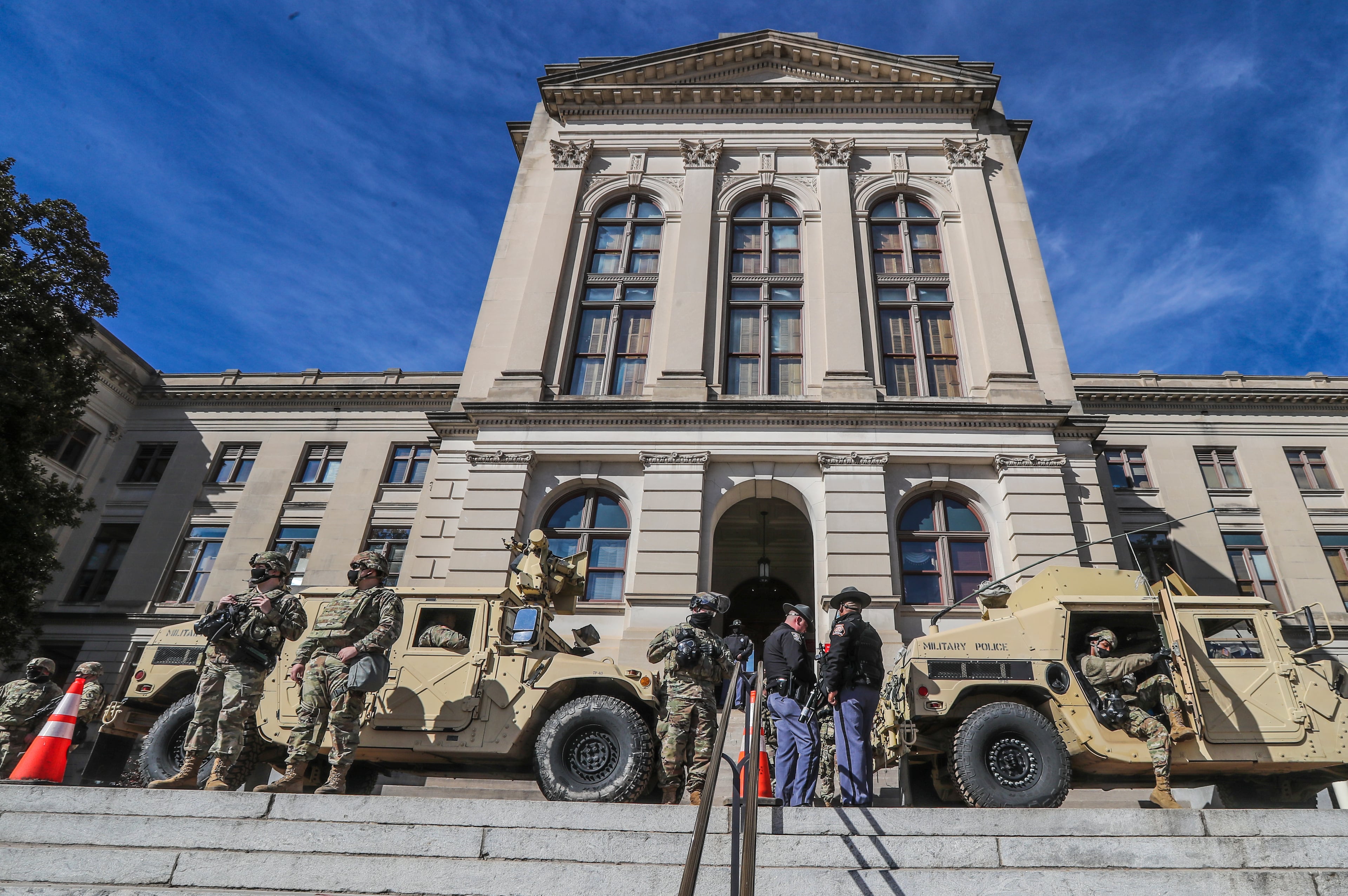 The Georgia National Guard confirmed Monday it will dispatch 75 of its soldiers and airmen to several locations across the state this fall in support of the Trump administration’s nationwide crackdown on illegal immigration. (John Spink/AJC)
