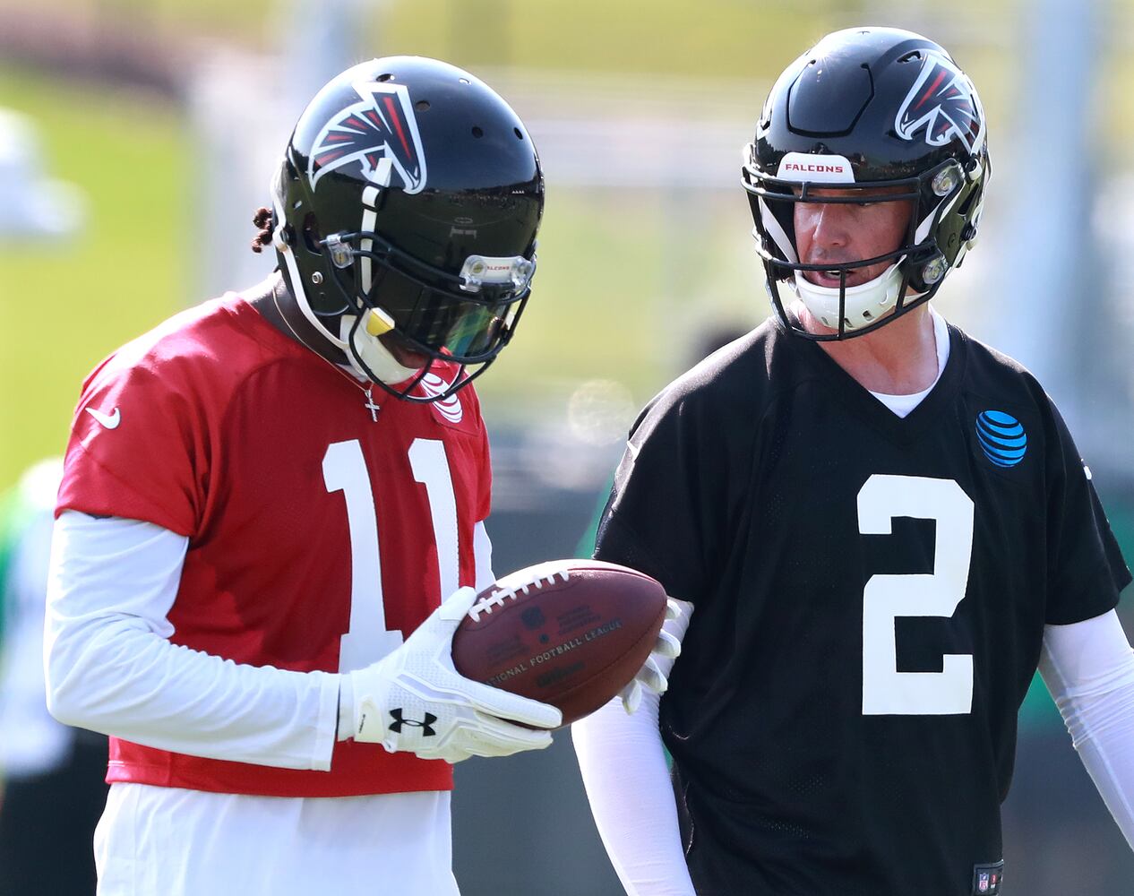 Julio Jones present as Falcons open training camp