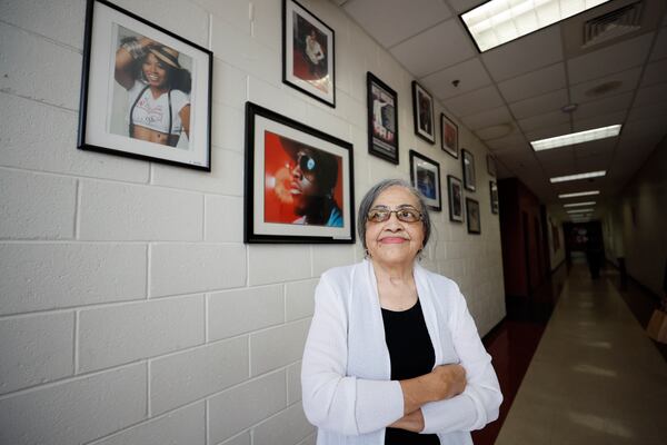 “When the program started, we started with just about 15 kids. … We didn’t have a theater,” said Tri-Cities' former director, Viola Turner. They have a theater now, and it's named for Turner. (Miguel Martinez / AJC)