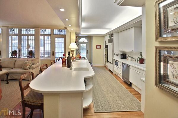 The home at Springdale Road is described as "one of the most elegant homes in Druid Hills."