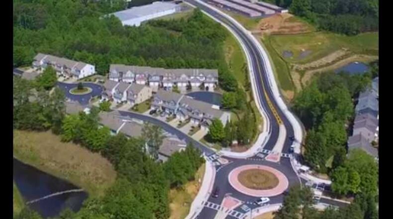 Roswell cut the ribbon on its Sun Valley Extension on Friday. The $4.3 million road is open and operational and connects Mansell Road to Alpharetta Highway.