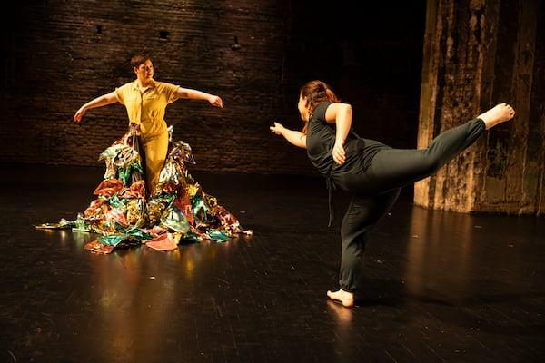 "Old Growth" by Loom Lab, shown in its 2024 debut at Minnesota Fringe Festival. (Courtesy of Alex Clark 2024)