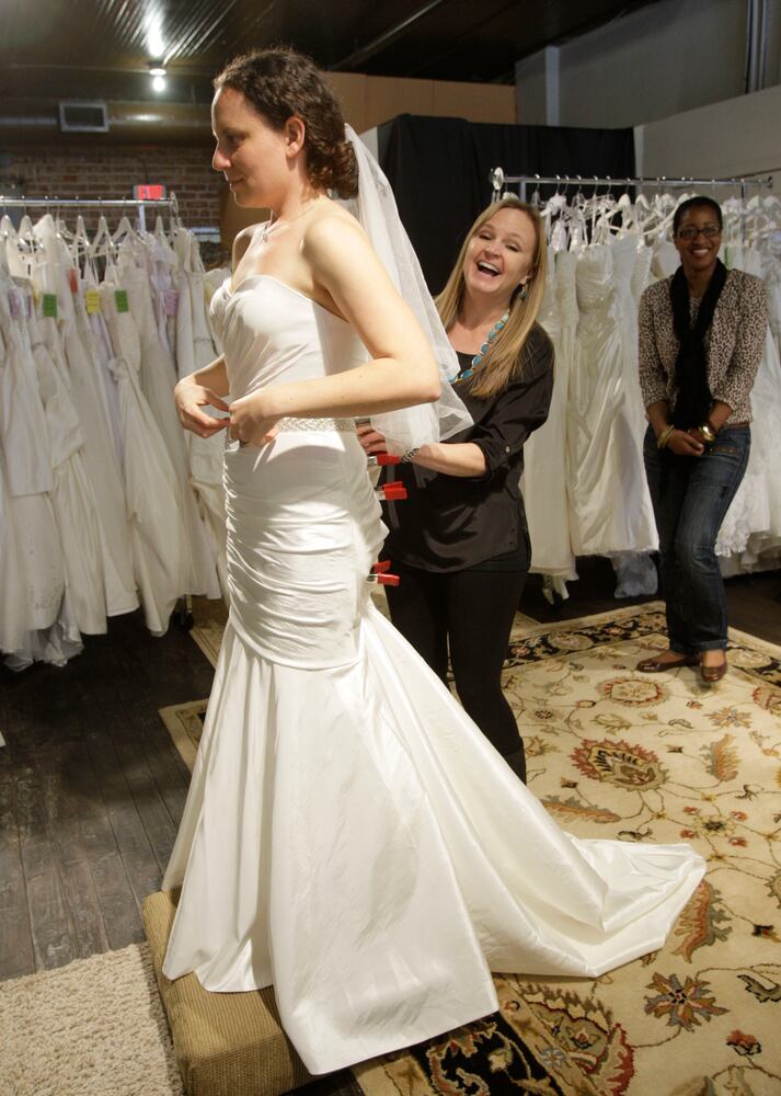 Searching for a wedding dress on a budget in Atlanta