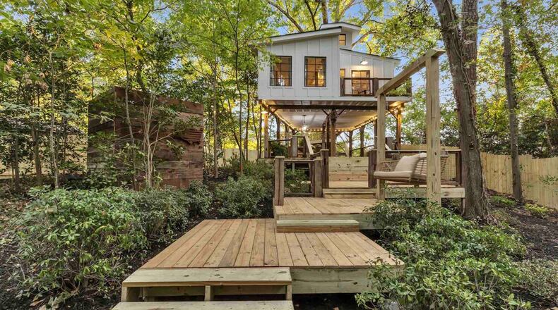 East Point is simplify its licensing procedures for short-term rental properties such as Airbnb and VRBO. Pictured is a property that was listed in 2020. Photography by Wendell Savill