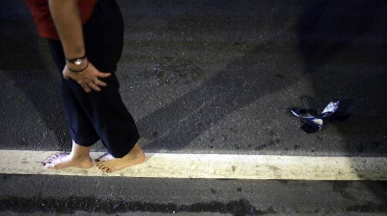 A woman alleged to be drunk walked into the wrong home last week, police said.