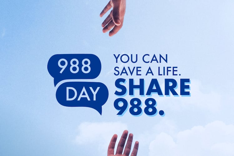 The 988 Lifeline is the national three-digit number for anyone experiencing emotional distress or a behavioral health crisis. (Courtesy of the Georgia Department of Behavioral Health and Developmental Disabilities)