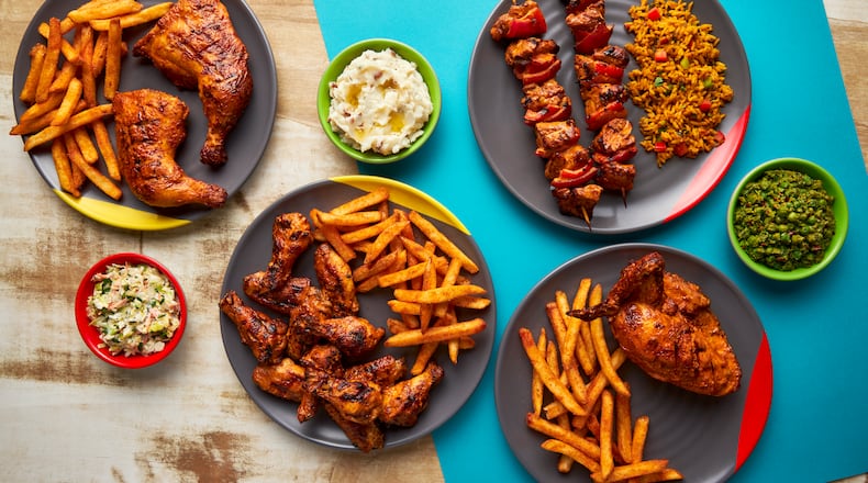 Nando's Peri-Peri Chicken features bowls, salads, wraps and other items made with the chicken. / Courtesy of Nando's Peri-Peri Chicken