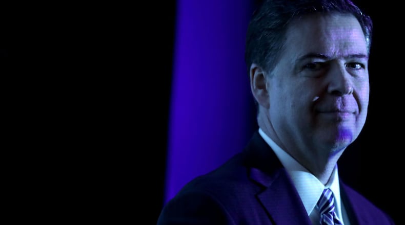 Now-former Federal Bureau of Investigation Director James Comey. (Photo by Chip Somodevilla/Getty Images)