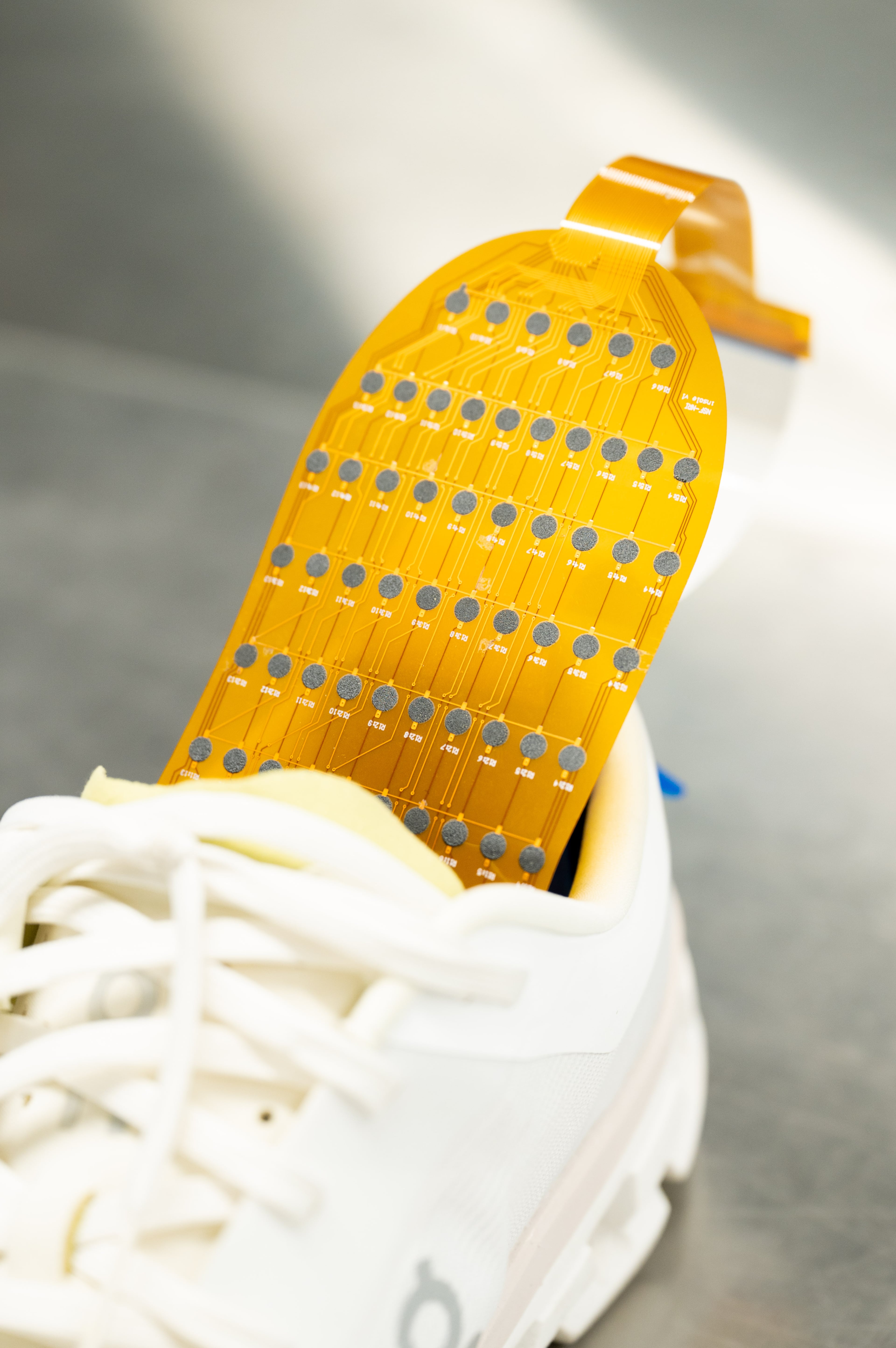 3D-printed shoe insert created by GA Tech researchers. (Courtesy Georgia Tech)