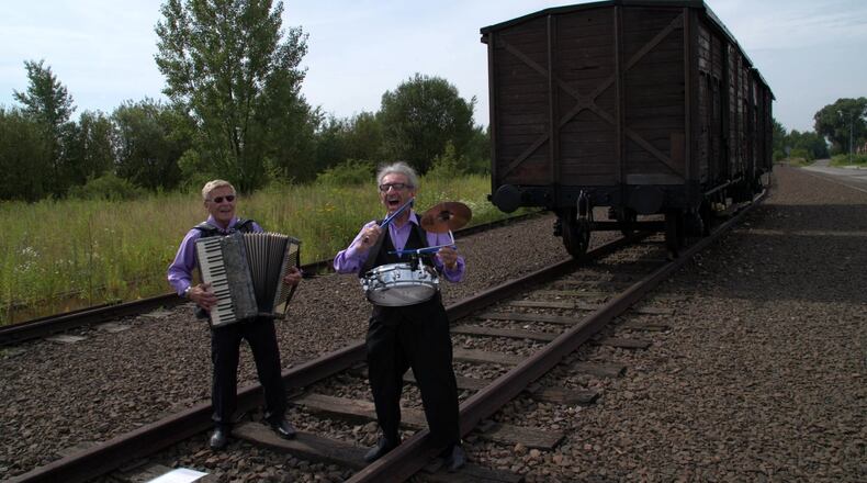 Holocaust survivors Saul Dreier (left) and Ruby Sosnowicz use the power of pre-war klezmer music to promote peace in “Saul & Ruby, To Life!”  (AJC FILE PHOTO)