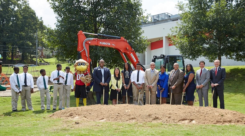 A ground-breaking ceremony was held Wednesday for a planned renovation of a park on Atlanta’s Westside as a legacy project of Super Bowl LIII.