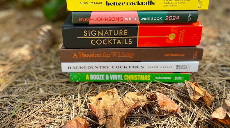 Sip your way through autumn with seven new books to add to your bar library. Angela Hansberger for The Atlanta Journal-Constitution