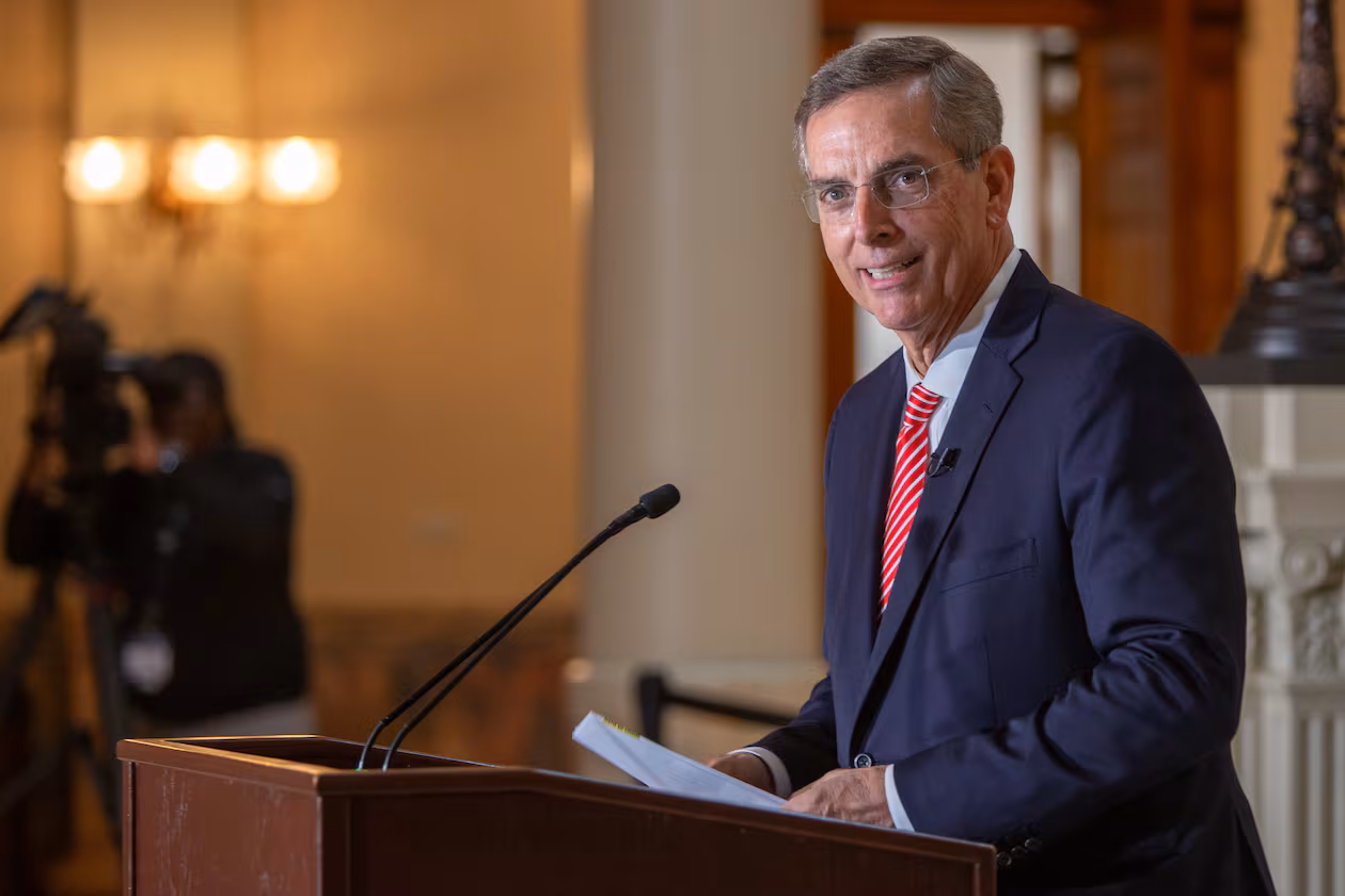 Georgia Secretary of State Brad Raffensperger has joined a bipartisan group of elected officials who urged the U.S. Supreme Court to reject the Trump Administration’s plans to use the U.S. Postal Service to vet voters for the November election. (Jenni Girtman/AJC File)