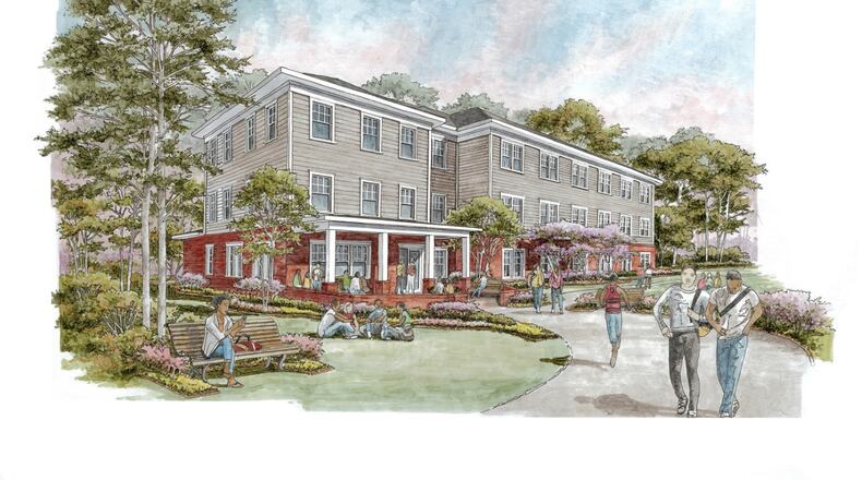 Covenant House Georgia broke ground in October on a new apartment building to serve youth experiencing homelessness in Atlanta. CONTRIBUTED