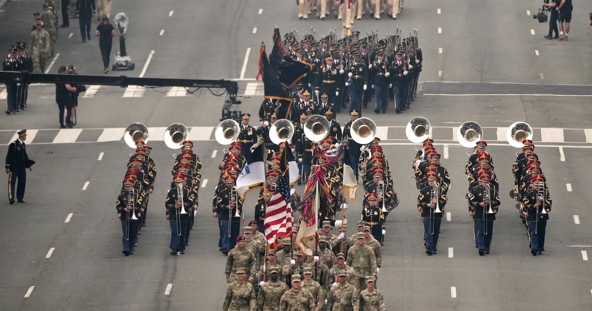 The Army turns 250. Trump turns 79. Cue funnel cakes, festive bling, military might — and...