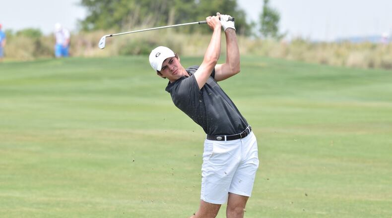 Univerity of Georgia golfer Davis Thompson.