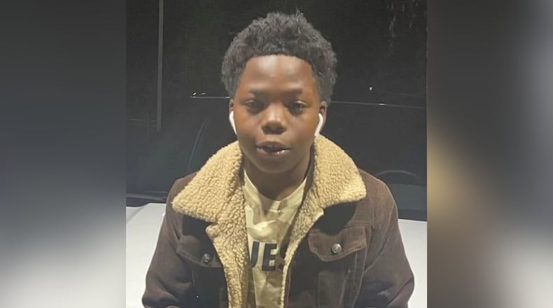 Zyion Charles, 12, was shot and killed Saturday night on the 17th Street bridge, according to Atlanta police.