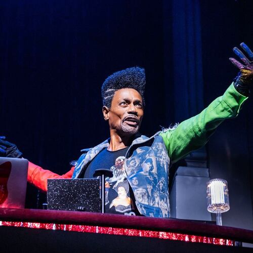 Ken Ard appears during a rehearsal for “Cats: The Jellicle Ball" in New York on March 17, 2026. (Matthew Murphy and Evan Zimmerman via AP)