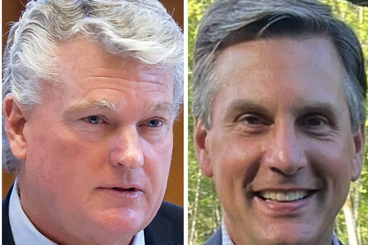 U.S. Rep. Mike Collins and former football coach Derek Dooley are both Republicans running for U.S. Senate.
