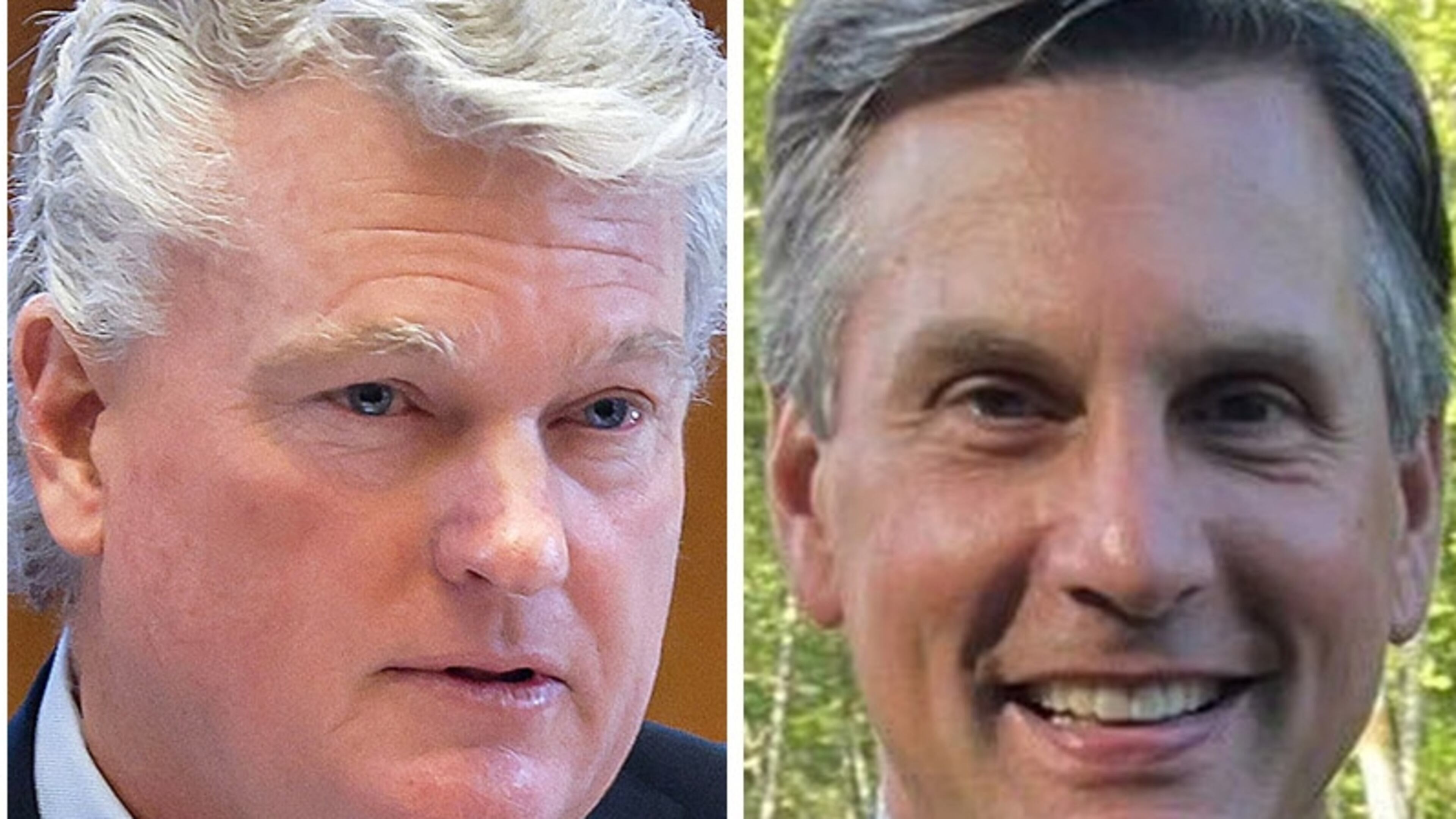 U.S. Rep. Mike Collins and former football coach Derek Dooley are both Republicans running for U.S. Senate.
